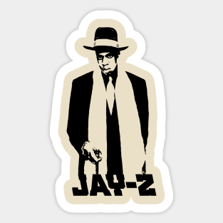 Jay z t-shirt Sticker